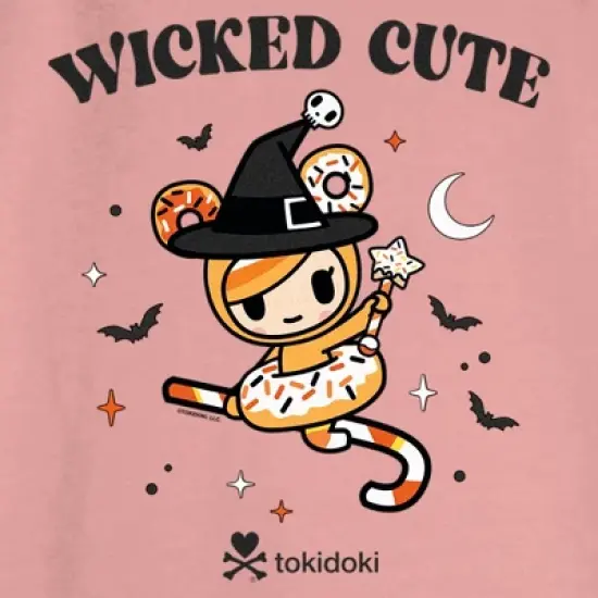 Junior's Tokidoki Wicked Cute Donutella Sweatshirt image {1}