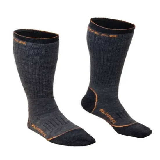 RefrigiWear PolarForce Warm Merino Wool Moisture Wicking 12-Inch Boot Socks image {2}