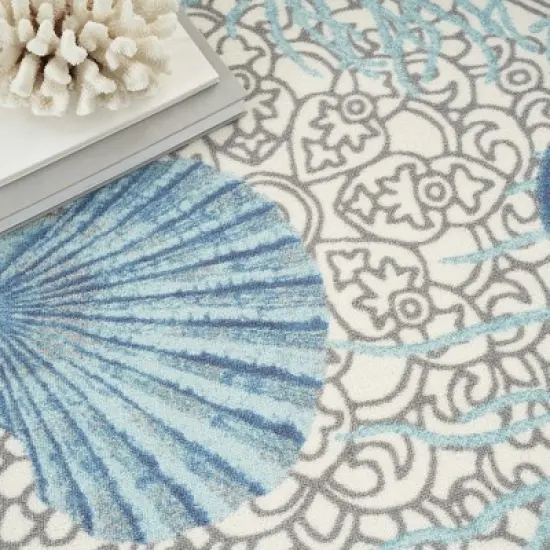 Waverly Seashell Indoor/outdoor Area Rug image {6}