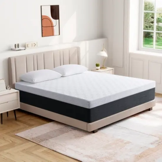 Wuleitex  10 inches Medium  Memory Foam Mattress for Free Sleep Position image {1}