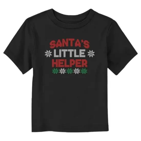 Toddler's Lost Gods Santa&rsquo;s Little Helper T-Shirt image {2}