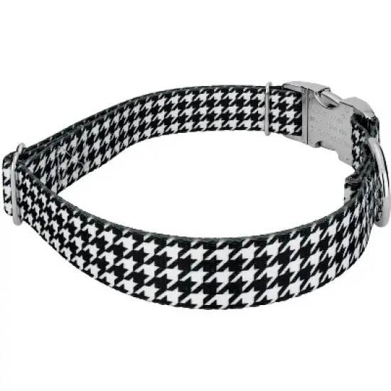 Country Brook Petz Premium Houndstooth Dog Collar image {4}