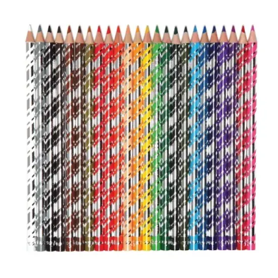 eeBoo In The Sea Color Pencils &ndash; 24 Vibrant Pre-Sharpened Pencils with Sharpener image {3}