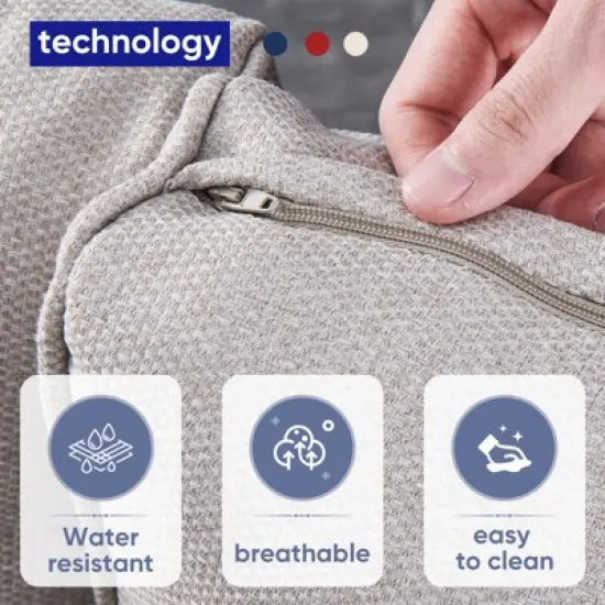 POCASSY 50" Wide Wicker Outdoor Loveseat Sofa with Weather Resistant Yellow Rattan for Porch, Balcony image {4}