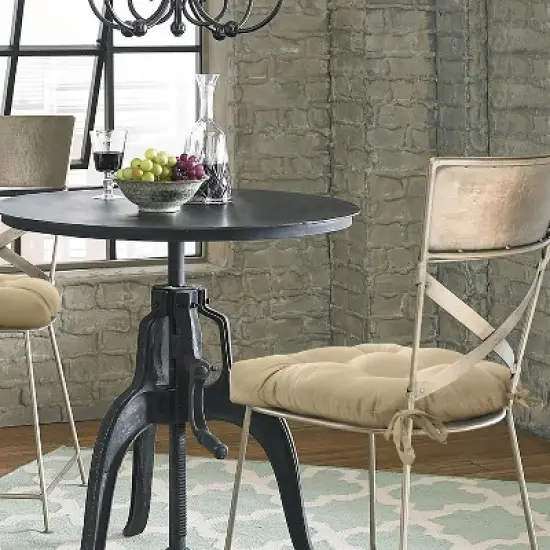 Habitat Tufted Ultra Soft Comfortable Chair Pad Pack of 2 Each 15" X 15" Buff image {1}