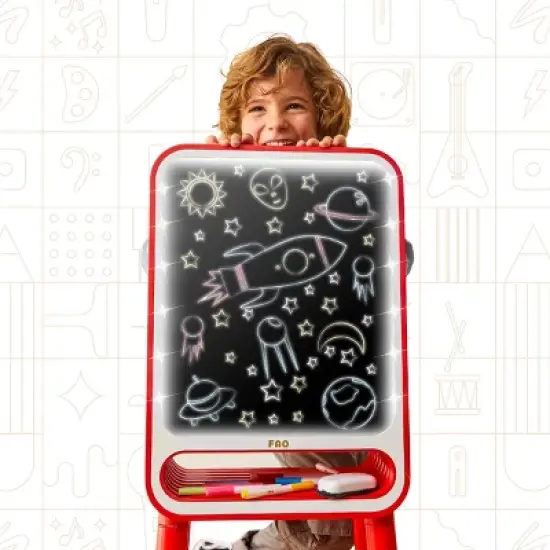 FAO Schwarz Floor Standing Easel image {6}