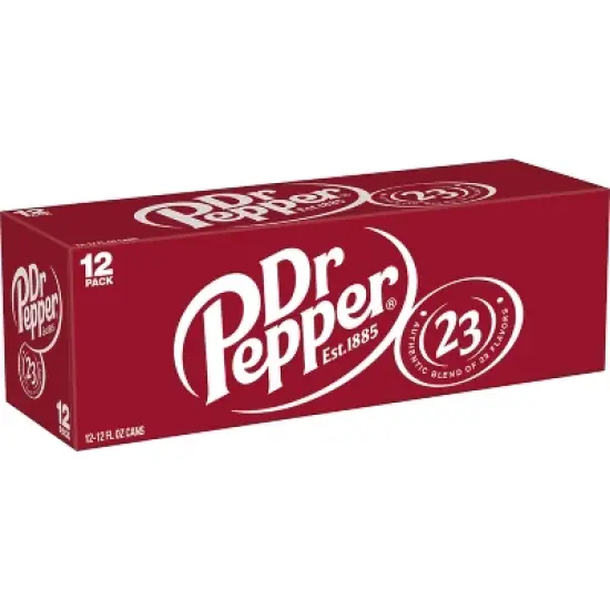 Dr Pepper Soda - 12pk/12 fl oz Cans image {8}