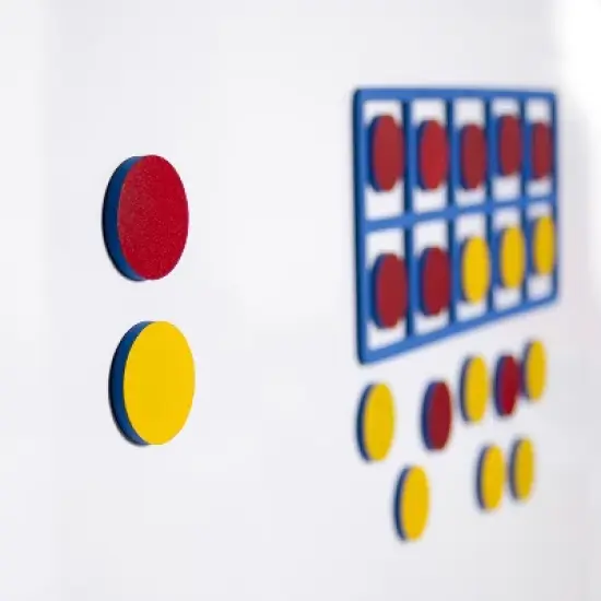 Learning Advantage Giant Magnetic Foam Ten Frames, 2 Frames with 20 Disks image {2}