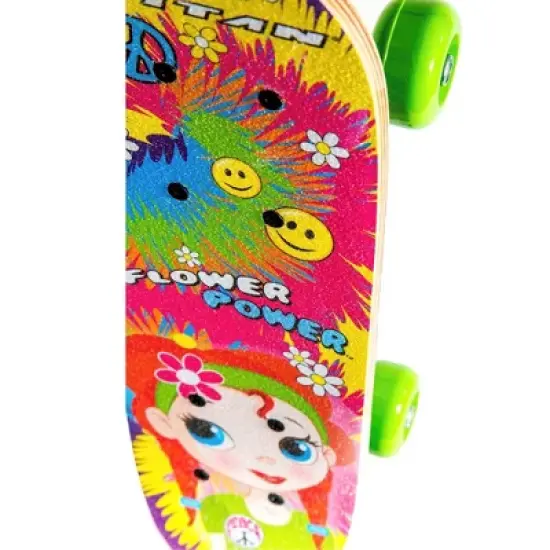 Titan Flower Power 17" Skateboard, Blue image {4}