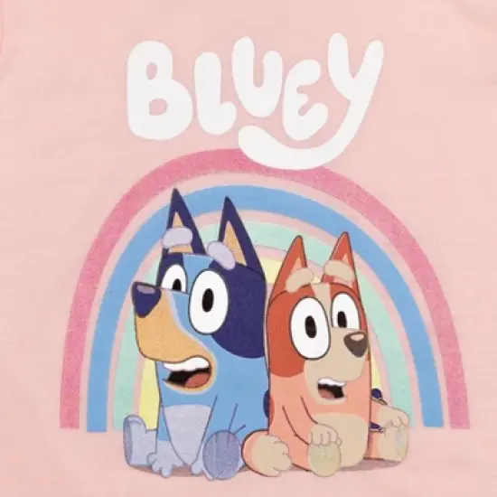 Bluey Bingo Bluey Girls T-Shirt Leggings and Scrunchie 3 Piece Outfit Set Toddler to Little Kid image {4}
