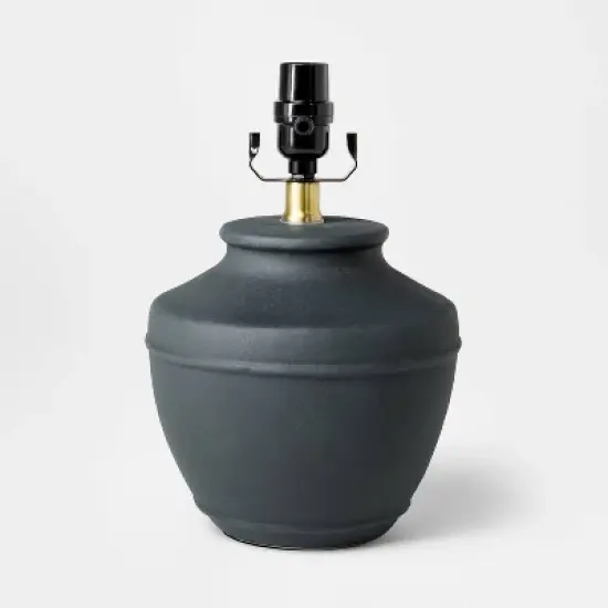 Ceramic Lamp Base Black - Threshold&trade; designed with Studio McGee image {1}