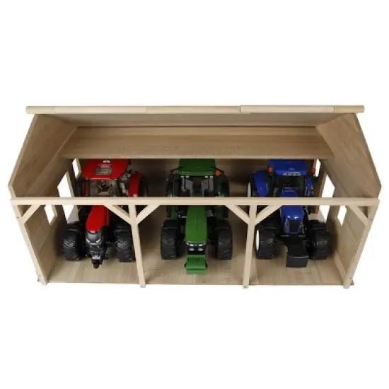 Universal Hobbies1/16 Farm Machinery 3 Bay Shed 610340 image {2}