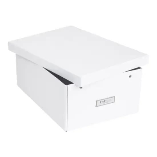 Bigso Katia Collapsible Storage Box with Labelframe - Simple Assembly without Tools image {9}