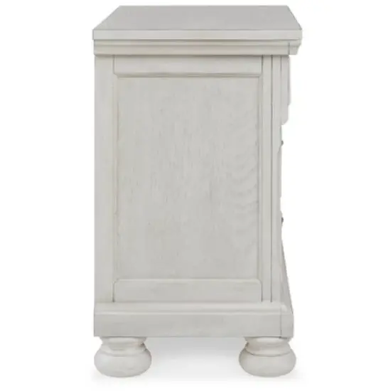 Robbinsdale 2 Drawer Nightstand White - Signature Design by Ashley image {4}