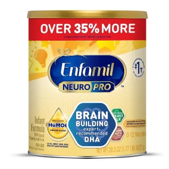 Enfamil NeuroPro Powder Infant Formula - 28.3oz image {2}