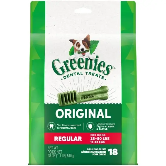 Greenies Regular Original Chicken Dental Dog Treats image {11}