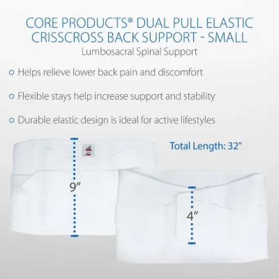 Core Products Dual Pull CrissCross Lumbosacral Belt image {3}