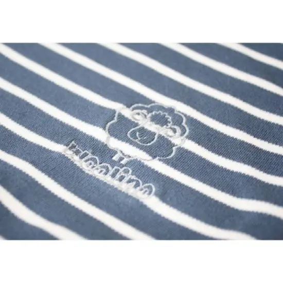 Woolino 4 Season Basic Baby Swaddle Wrap, Merino Wool, Navy Blue, 0-6 Months image {3}