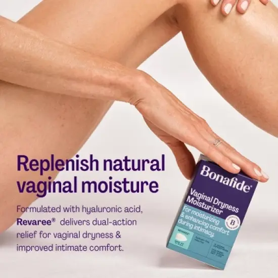 Bonafide Revaree Hyaluronic Acid Suppositories 30 Days - 10ct image {1}