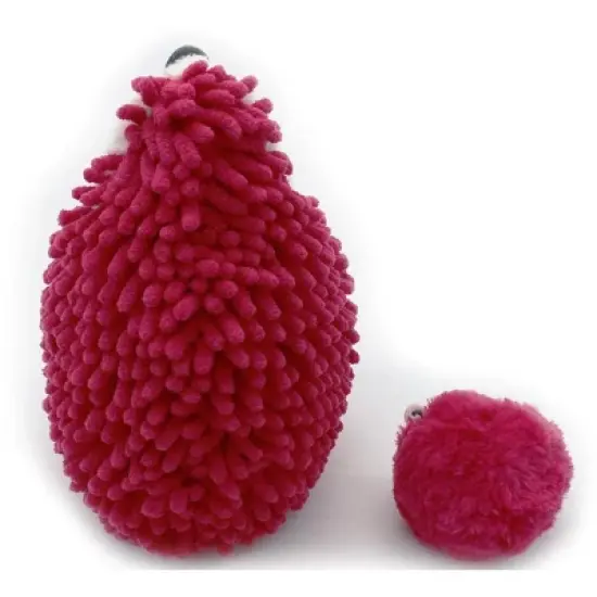 TriAction Toys Les Delingos Ptipotos Mom and Baby Hedgehog | Red image {2}