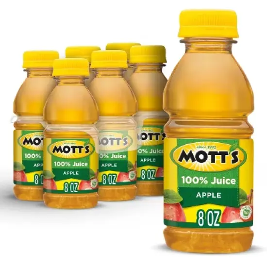 Mott's 100% Original Apple Juice - 6pk/8 fl oz Bottles image {11}