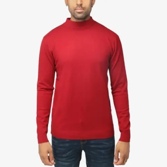 X RAY Men's Soft Slim Fit Turtleneck, Mock Neck Pullover Sweaters for Men(Big & Tall Available) image {25}