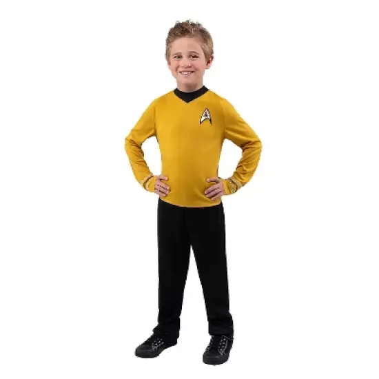 Star Trek Boys' Halloween Costume Jumpsuit - Red One Size image {1}
