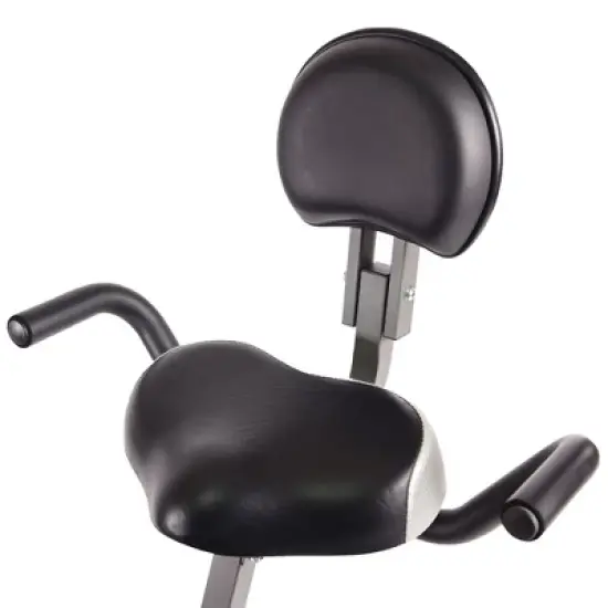 Stamina Products 85-2221 Wirk Ride Exercise Stationary Bike Office Workstation and Standing Desk with Digital Monitor and Device Prop image {5}