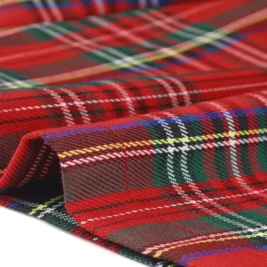 Allegra K Women's Plaid Midi Tartan Pinafore Skirt image {4}