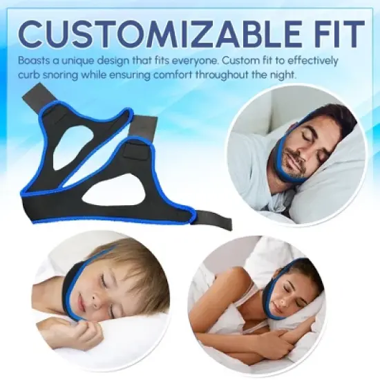 Mars Wellness Adjustable Anti Snore Chin Strap image {3}