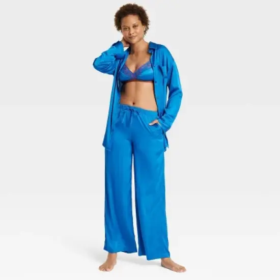 Women's Satin Pajama Pants - Stars Above&trade; image {2}