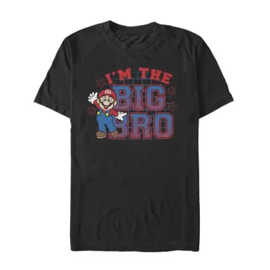 Men's Nintendo Big Bro Mario T-Shirt image {3}