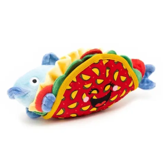 The Worthy Dog Fish Taco Tough Dog Toy image {3}