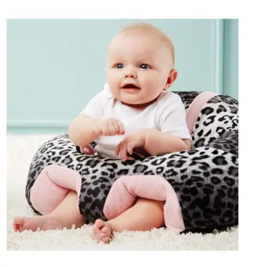 The Original Hugaboo HUG4246 Infant Sitting Chair, Pink Snow Leopard image {5}