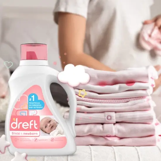 Dreft Liquid Newborn Laundry Detergent - 92 fl oz image {5}