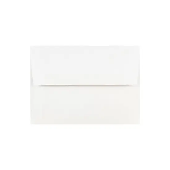 JAM Paper Gummed A7 Invitation Envelopes 7 1/4" x 5 1/4" Regular White 73767C image {3}