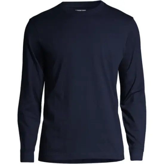 Lands' End School Uniform Men's Long Sleeve Essential T-shirt image {9}