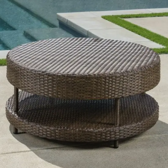 Cyprus Brown 8pc Sectional with Sunbrella - Canopy Home and Garden image {11}