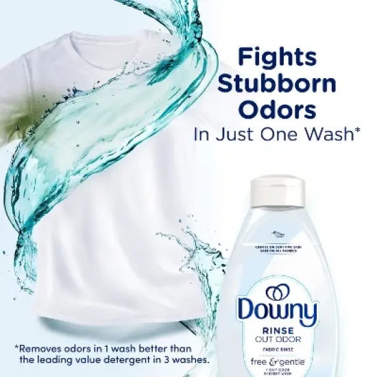 Downy Free Rinse Liquid Laundry Additive - 25.5oz image {1}
