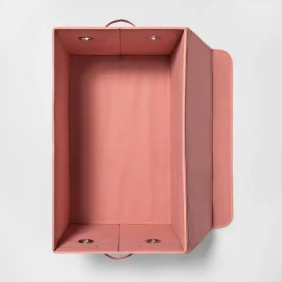 Large Rectangle Dot Kids' Storage Bin Rose Pink - Pillowfort&trade; image {3}
