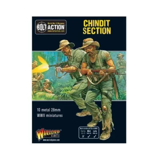 British Chindit Section Miniatures Box Set image {1}