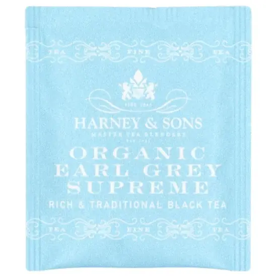 Harney & Sons Organic Earl Grey Supreme Teabags, 50 Count image {2}