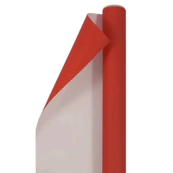 JAM PAPER Autumn Assortment Matte Gift Wrapping Paper Roll - Set of 4 packs of 25 Sq. Ft.: Multicolor Solid for All Occasions image {1}