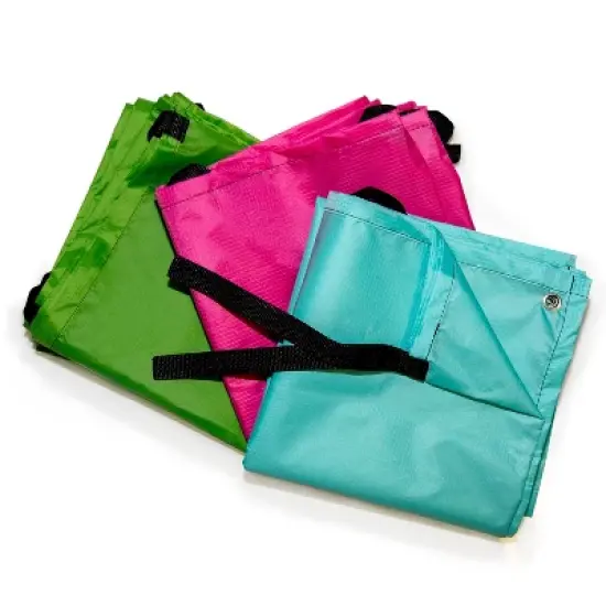 JumpOff Jo Build Me Blanket Fort, Configurable Play Tent Kit, 3 Ripstop Blankets, Beanbags & Drawstring Backpack image {1}