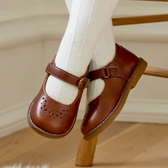 Stride Rite Mara Kid's Leather Classic Buckle Mary Jane image {8}