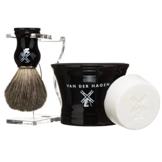 Van der Hagen Badger Shave Brush image {4}