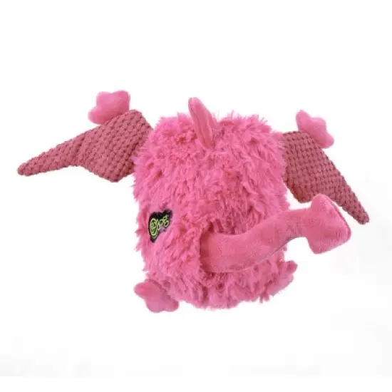 goDog PlayClean Pterodactyl Dinosaur Squeaker Plush Pet Toy for Dogs & Puppies image {1}