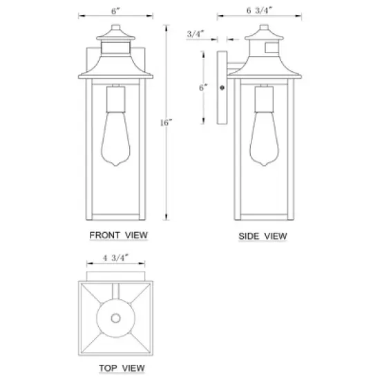 C Cattleya 1-Light Matte Black Motion Sensing Dusk to Dawn Outdoor Wall Lantern Sconce with Seeded Glass Shade image {7}