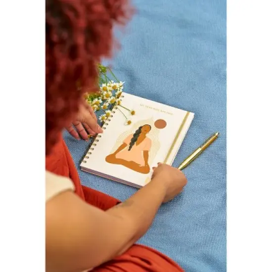 Be Rooted 7"x9"  Wellness Planner Let Your Mind Run Free image {7}