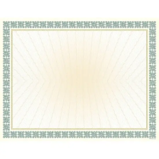 Great Papers Certificates 8.5" x 11" Westminster Green 6/Pack (963022) image {3}